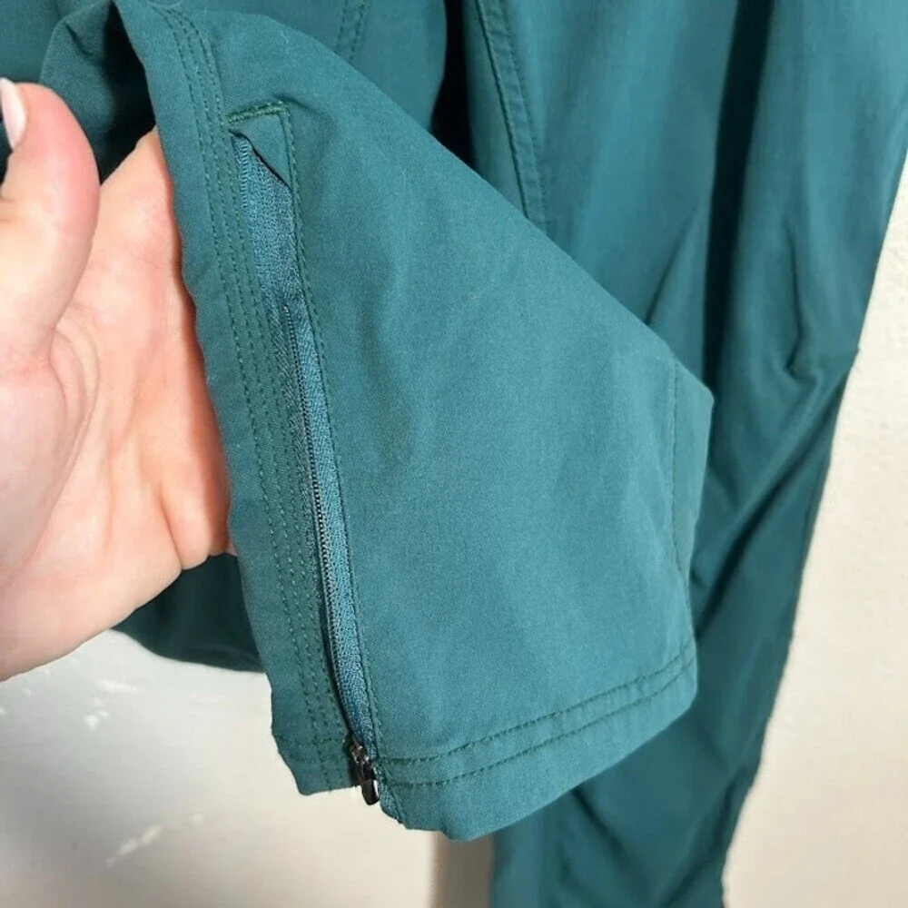 Prana Mens Wyatt Pants 36 Emerald Green Slim Fit Outdoors Discontinued